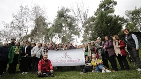 Üçüncü Yaş Akademisi etkinliğinden bir kare